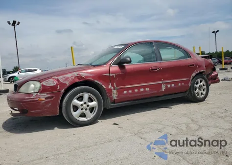 2002 Mercury Sable Gs from USA, damaged, VIN 1MEFM50U92G640912